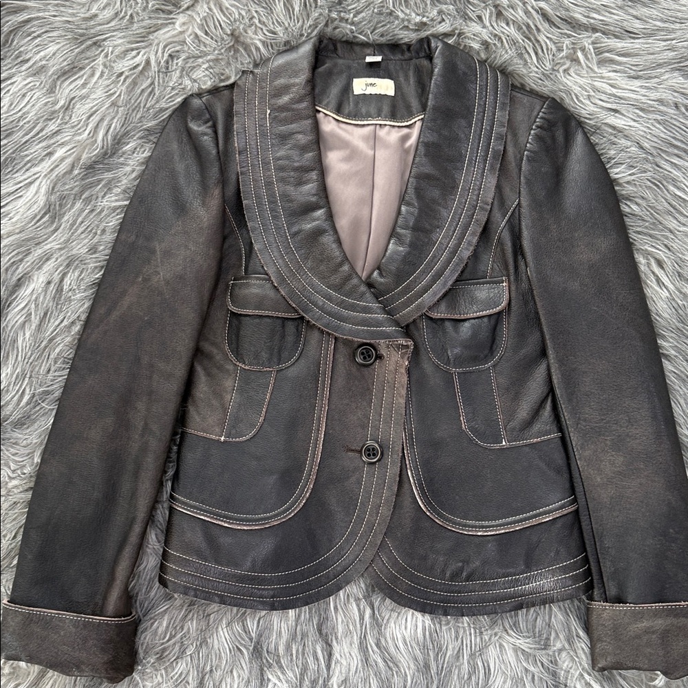 June Brown Women's Leather Jacket